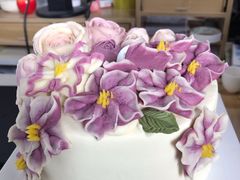 半面多肉植物生日蛋糕-BON CAKE(华贸购物中心店)