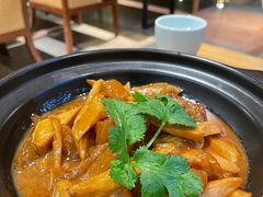 虾籽蹄筋焖茭白-竹里馆·淮扬菜·功夫茶(老门东店)