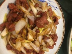 葱爆羊肉-普天和酒楼·新津菜·烤鸭(天津之眼店)