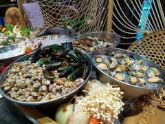 -海棠湾洲际-涛·海底餐厅·美人鱼·自助餐·海底隧道