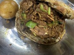 烧饼夹肘子肉-昌顺马记小吃店(昌盛园店)