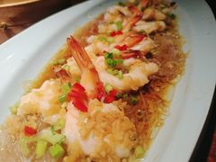 蒜蓉粉丝虾-绿茶餐厅(蓝色港湾店)