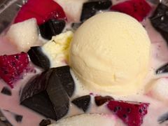 水果龟苓爽-梧州双钱龟苓膏(丽港航母店)