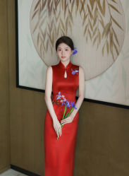 -禾米旗袍妈妈装礼服定制(嘉业国贸店)