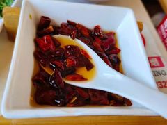 现炸辣椒油-阳坊胜利涮羊肉(阳坊老店)