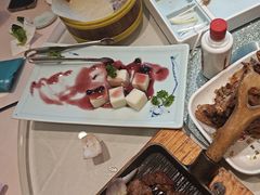 -海派美食·家宴海鲜青岛菜·石锅鲽鱼头(东方城店)