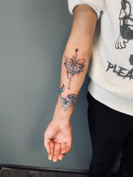 -刺客纹画·纹身·洗纹身.穿孔饰品