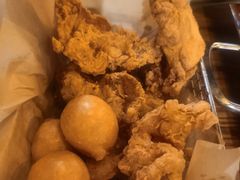 黄金芝士炸鸡-包装马车·韩国料理·포장마차