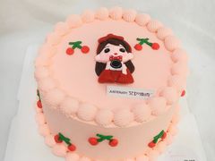 小男孩手绘动物奶油蛋糕-艾加柒克蛋糕茶歇甜品台(春熙路店)