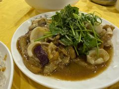 青芥茄子墨鱼仔-众源美食(光复阁店)