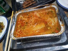 锡纸高汤烤金针菇-叁宝烤肉• 西安烧烤(高科新花园店)