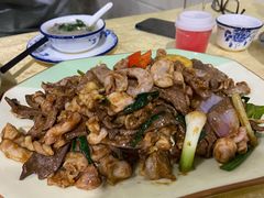 葱姜炒猪杂-标记美食新鲜猪杂(兴南大道店)