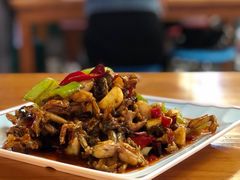 爆炒田鸡-张记老友聚张小串烧烤夜市