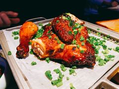 绿茶葱香烤鸡-绿茶餐厅(乐峰广场店)