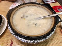 干贝排骨粥-粤仔湾砂锅粥(广益哥伦布店)