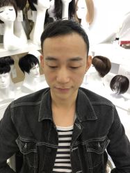 点击看大图 -发饰美男士增发补发假发定制店