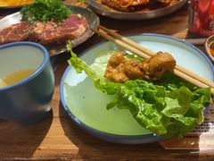 -明洞阿姨·韩式酱蟹烤肉·创意料理(三元桥店)