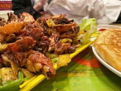 烤鸡-四姑娘山阿巴郎·藏式花园餐厅