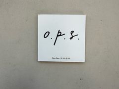 -O.P.S. CAFE