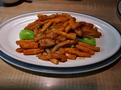 铁棍山药烧蹄筋-味莊·青岛菜(云霄路店)