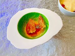 海胆虾片-九献·创意菜(亮马河饭店)