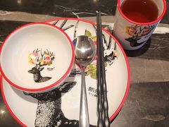 餐具摆设-新白鹿餐厅(虹桥南丰城店)