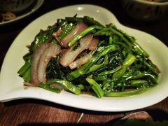 马拉盏炒通菜-大头虾越式风味餐厅(光明广场店)