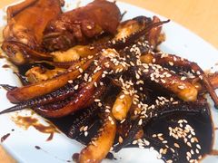 蜜汁鱿鱼须-新记餐厅(香槟大厦店)