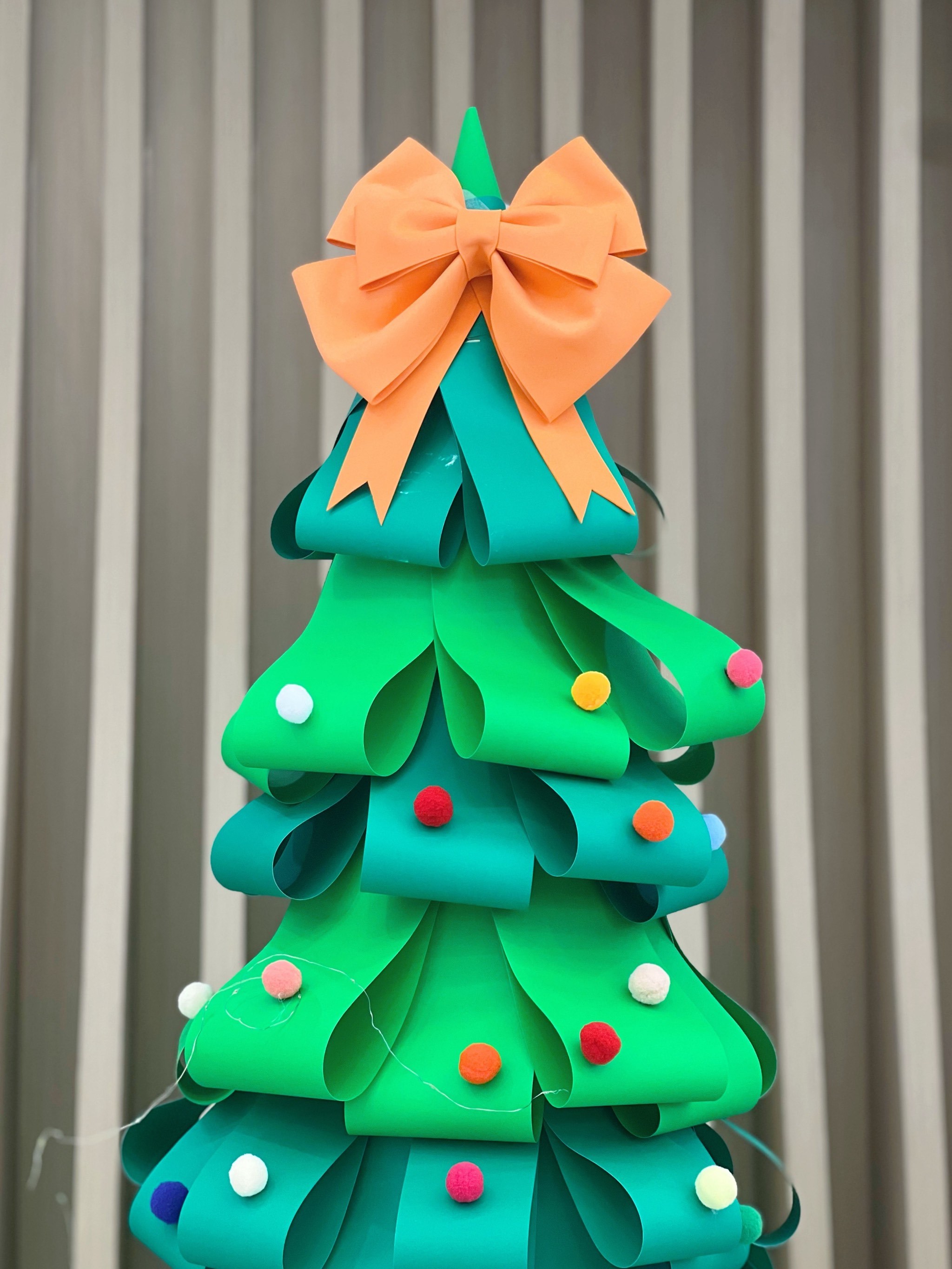 快给圣诞树挂上蝴蝶结🎀diy教程