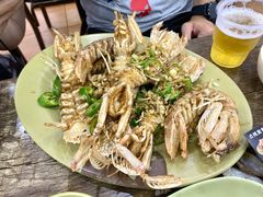 椒盐濑尿虾-贞姨美食·老字号海鲜大排档