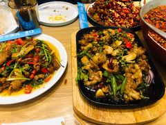 柠檬稻香蛙-爱妻鱼•老体北重庆水煮鱼•川菜(白云路店)