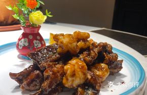 Black Vinegar Shrimp with Eel