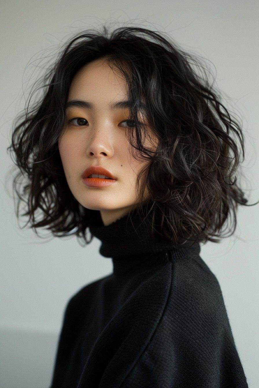 卷发的慵懒魅力