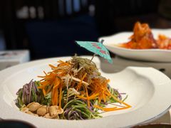 鸡丝蔬菜三色面-雨后行菜(报慈北路店)