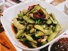 香辣毛豆-木屋烧烤(大运店)