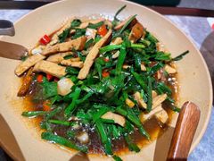 韭菜炒豆干-廖川菜(八佰伴店)