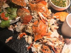 活河蟹-欢乐牧场海鲜烤肉自助(牡丹园店)