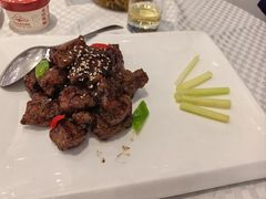 雪花牛肉粒-齐家花园大酒店·本帮菜(宝山店)