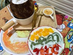 士多啤梨芒果绿茶拉面-甜心妈妈·榴莲星级糖水(北京路总店)