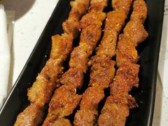 热气羊肉串-京韵胡同·酱香羊蝎子火锅涮肉(长寿路店)