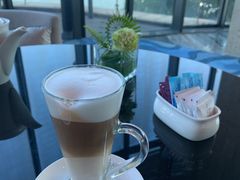 拿铁-希尔顿南海酒店·观廊大堂吧·海景下午茶