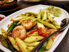 Sautéed&nbsp;scallops&nbsp;and&nbsp;asparagus&nbsp;-潮乐轩