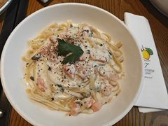 奶汁三文鱼意面-安妮意大利餐厅(国贸店)