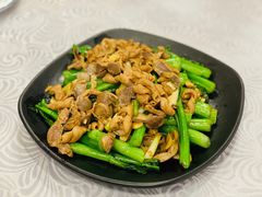 肥叉鸡杂炒菜心-粤·向群饭店(龙津东路总店)