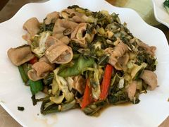 酸菜大肠-竹语饭香·原生态农庄·烧鸡·竹筒饭·河鲜(森林海白水寨店)