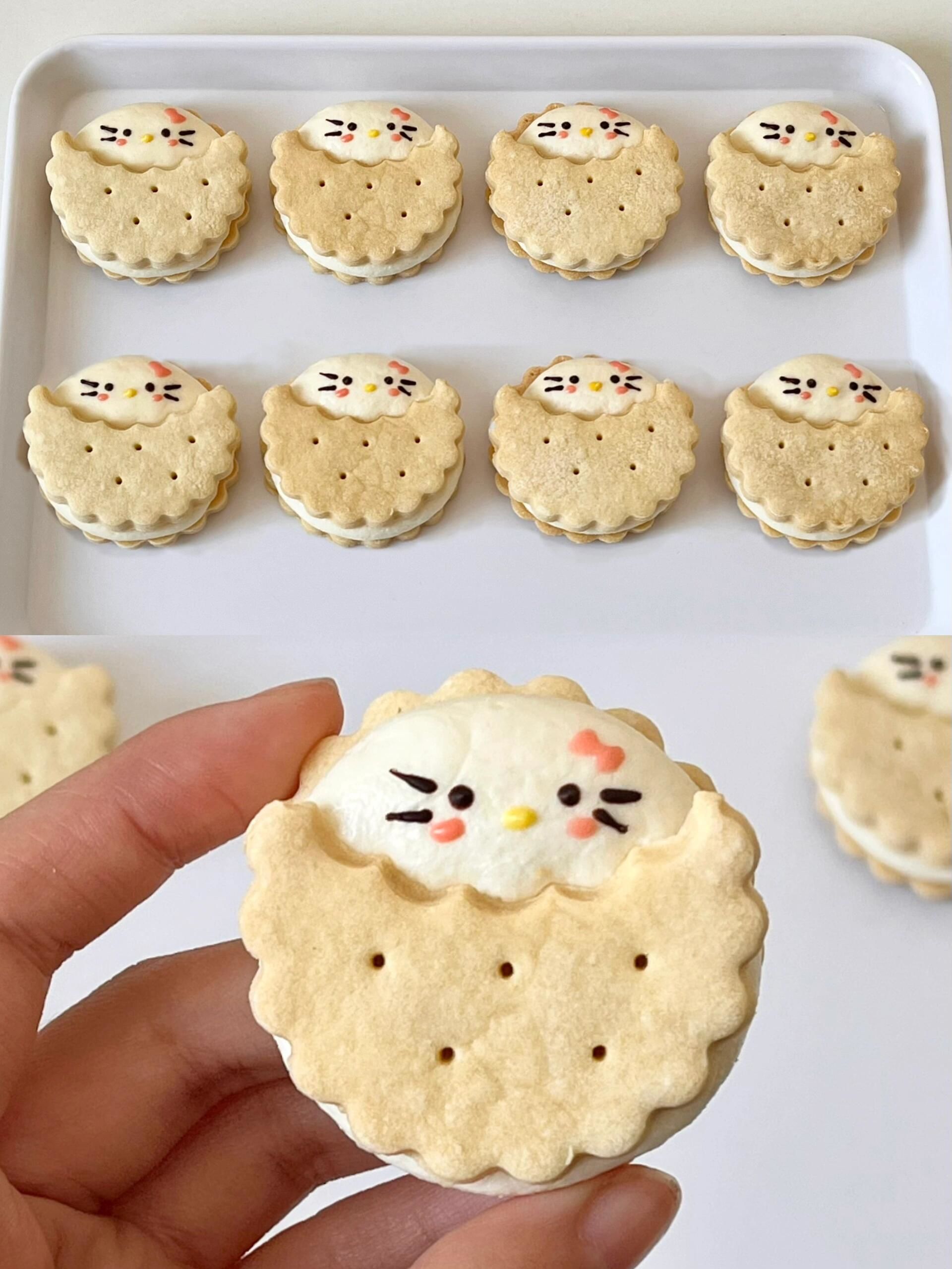 🎀hello kitty牛轧糖饼干🍪