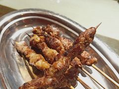 烤羊肉串-手抄板凳江南菜(湖滨商业街店)