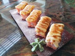 焦糖三文鱼寿司-炙柒Sekinana·精致料理 烧鸟·铁板烧(海上世界店)