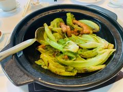 啫啫金钩爽肉唐生菜-宝丽轩中餐厅BAOLIXUAN