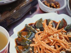 馓子拌皮蛋-麻木老地方牛筋牛杂(长堤街店)